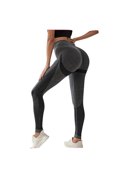 Fstyle Cross-Print Sport Leggings Gym Tights