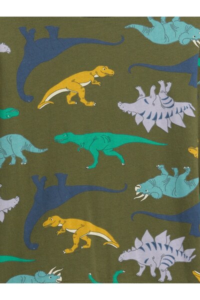 GAP Baby Boy Green Dinosaur Graphic Printed T-Shirt