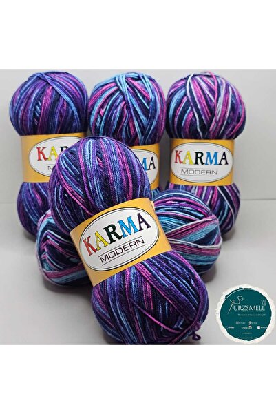 urzsmell Fire Karma pentru papuci, fire pentru beretă, fire pentru vestă, fire pentru eșarfe, fire pentru vestă (pachet de 5) 100% acril premium