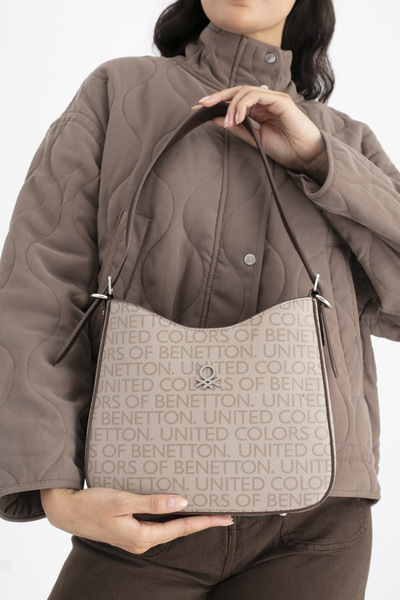 United Colors of Benetton BENETTON KADIN KOL ÇANTASI TAŞ-KAHVE BNT1703