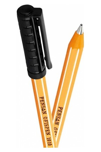 Pensan Ballpoint Pen Officepen Black 15 Pieces