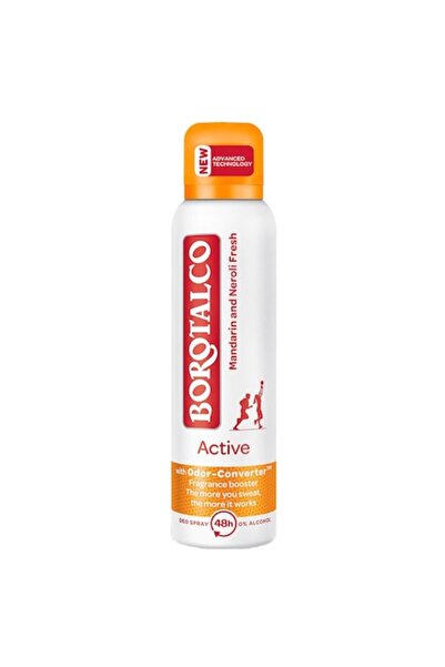Borotalco Antiperspirant Deo 48h Active Mandarina 150ml