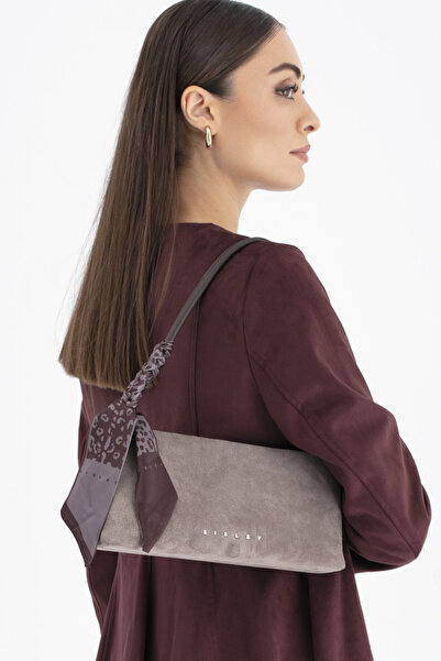 Sisley Women's Shoulder Bag Stone-Brown Sly301