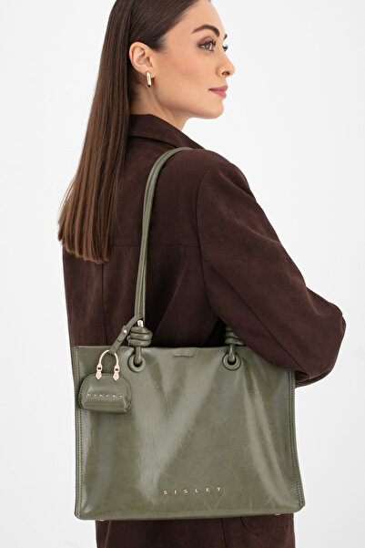 Sisley Women's Arm Bag Khaki Sly288
