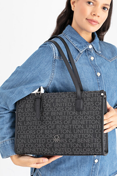 United Colors of Benetton BENETTON ДАМСКА ЧАНТА ЗА РАМЕНА ЧЕРНА BNT1686