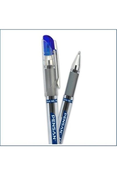 Pensan My-Sing Gel 1.0 mm Blue Roller Signature Pen 5 Pieces
