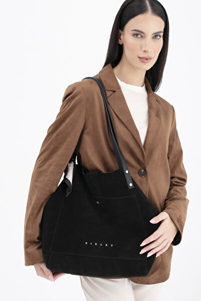 Sisley ЖЕНСКА ЧАНТА ЗА РАМЕНА ЧЕРНА SLY303