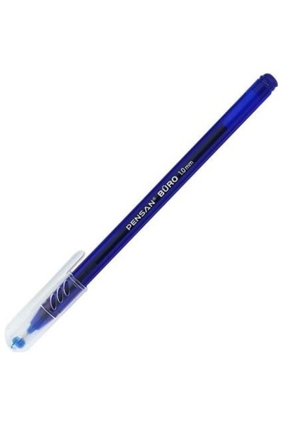 Pensan 50 Pack Blue Ballpoint Pens - Medium Point - 1.0 mm Ballpoint Pen