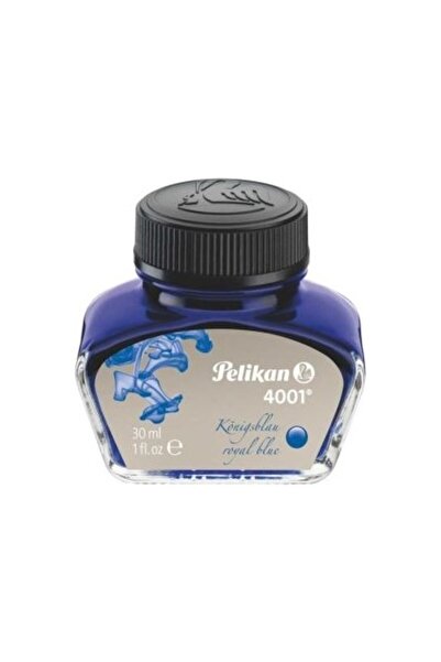 Pelikan 4001 قلم حبر زجاجة حبر أزرق 30 مل