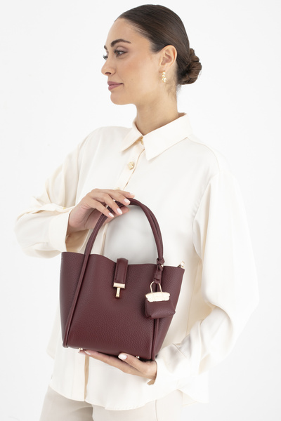 Matthew Cox Women's Arm Bag Bordo Byn2418