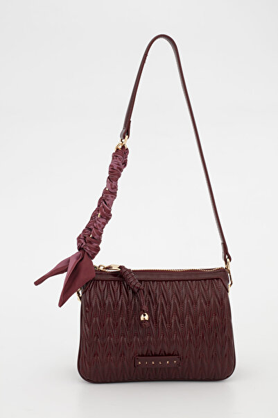 Sisley Women's Arm Bag Burgundy Sly276