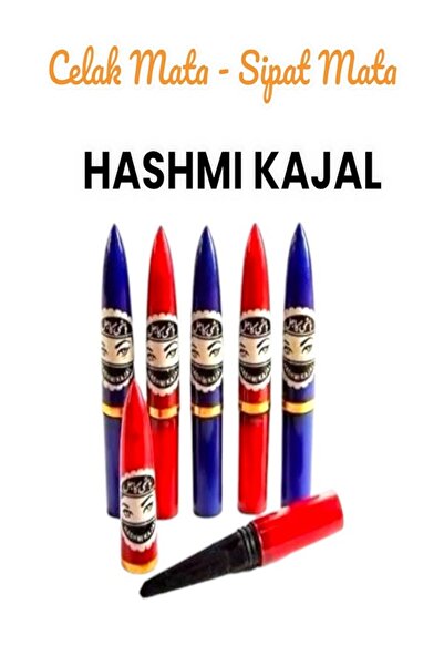Haşimi Arap Stick Göz Sürmesi Kajal Asansörlü Siyah Göz Sürmesi Kohl Siyah Ruj Şeklinde Göz Sürmesi 1 adet