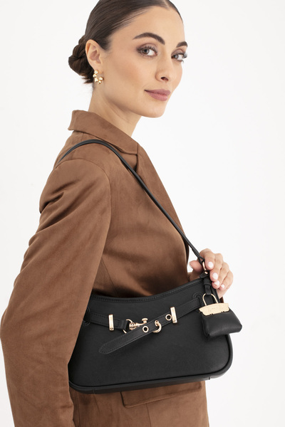 Matthew Cox Women's Arm Bag Black Byn2442