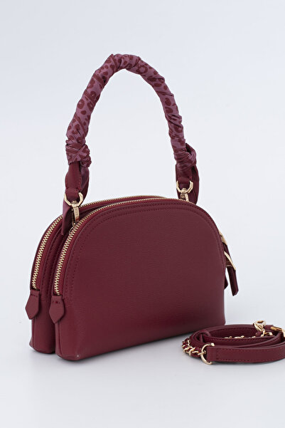Sisley Women's Shoulder Bag Burgundy - Stone Sly277