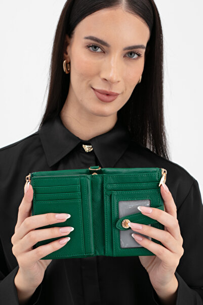 Sisley Women's Wallet Green Sly249