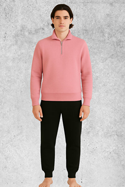 MOLICO Unisex New Season Cotton Seasonal Half-Zip Sweatshirt Tracksuit Bottom...