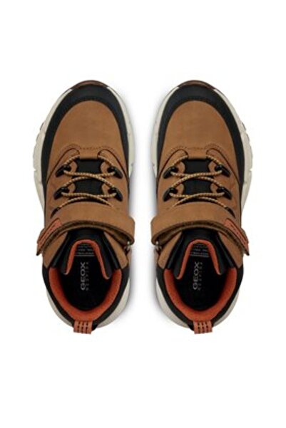 Geox Μπότες αγοριού J FLEXYPER PLUS BOY J36LCG 0MEFU κίτρινες