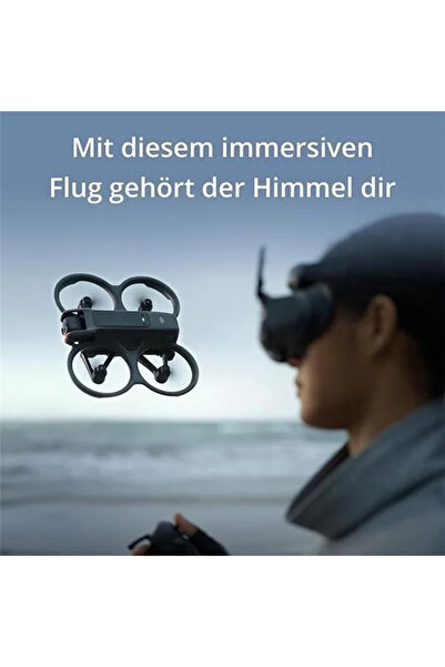 Genel Markalar Avata 2 Fly More Combo (Three Batteries)- 26 Dakika Uçuş Süresi, 4K 60 FPS Çekim, Gri