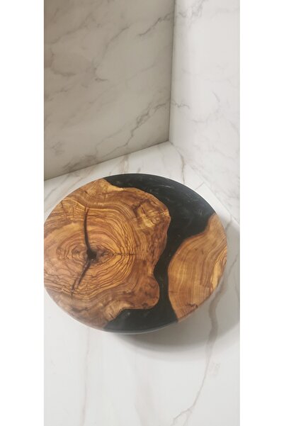 ayrawood Epoxy Olive Cake Paste Presentation Decor