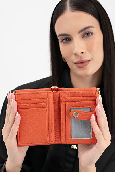 Sisley Women's Wallet Orange Sly249