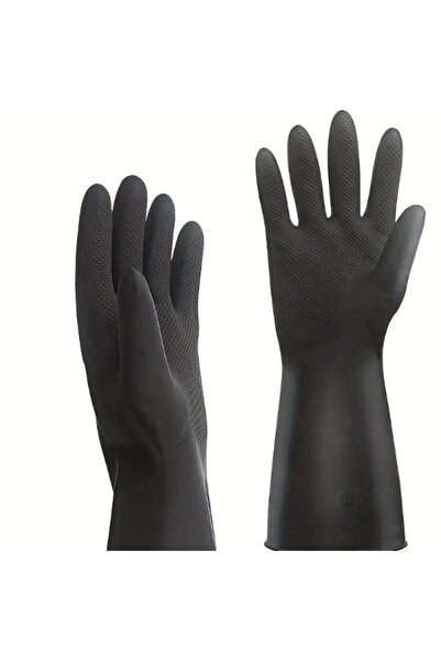 Yenilig Black Color Industrial Work Gloves – Durable and Long-Lasting