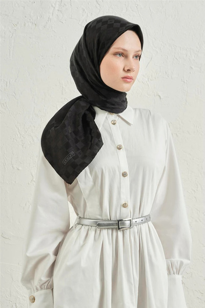 Armine Κασκόλ από μεταξωτό βαμβάκι Jacquard - 4464 01