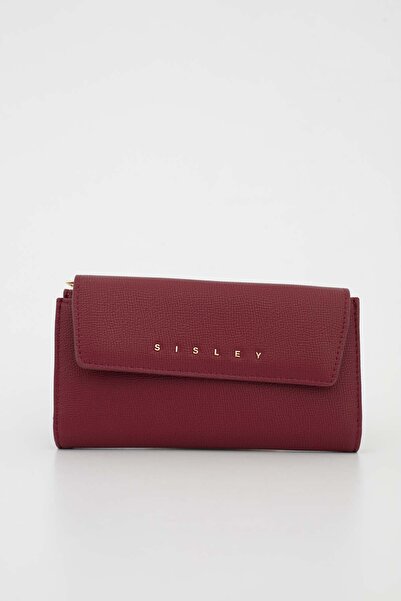 Sisley Women's Wallet Burgundy Sly253