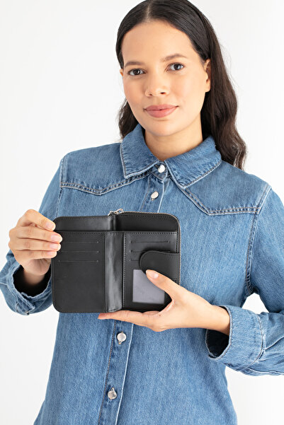 United Colors of Benetton ΓΥΝΑΙΚΕΙΟ ΠΟΡΤΟΦΟΛΙ BENETTON ΜΑΥΡΟ BNT1658