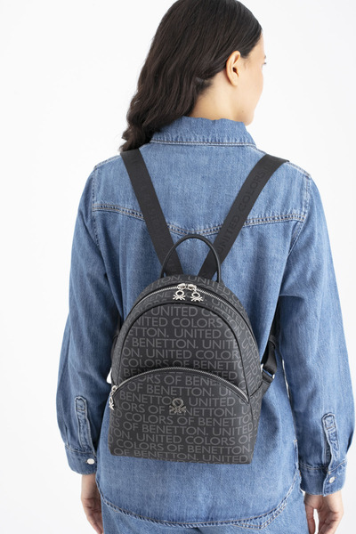 United Colors of Benetton Benetton Women's Backpack Black Bnt1698