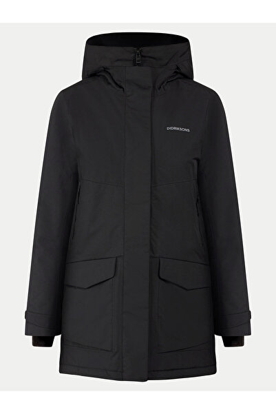 Didriksons Γυναικείο Παρκά 505777 Μαύρο