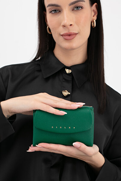 Sisley Women's Wallet Green Sly251