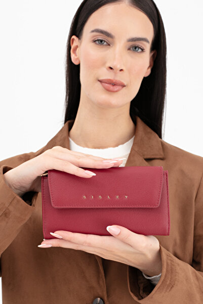 Sisley Women's Wallet Burgundy Sly253