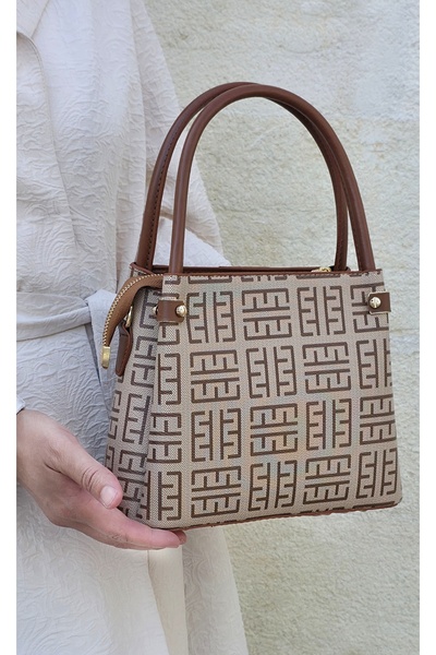 Miami Polo Clup Orijinal Armine Günlük Kullanıma Uygun Premium Kalite Kadın Omuz Çantası 361 TABA