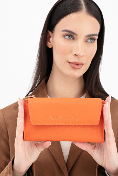 Sisley Women's Wallet Orange Sly253