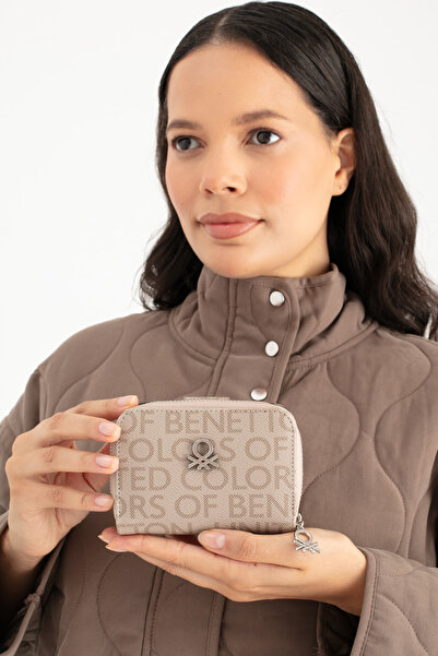 United Colors of Benetton BENETTON ЖІНОЧИЙ ГАМАНЕЦЬ КАМІНЬ-КАВА BNT1659