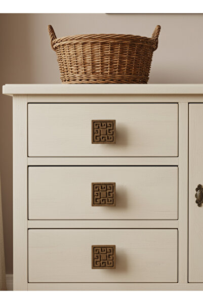 Bay Kulp ahşap kulp lüks country mobilya kulpu kare kulp ( 1 ADET )