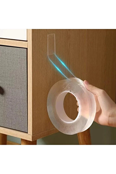 Genel Markalar 1 Metre Yüksek Mukavemetli Çift Taraflı Doku Bandı Bant-nano T...