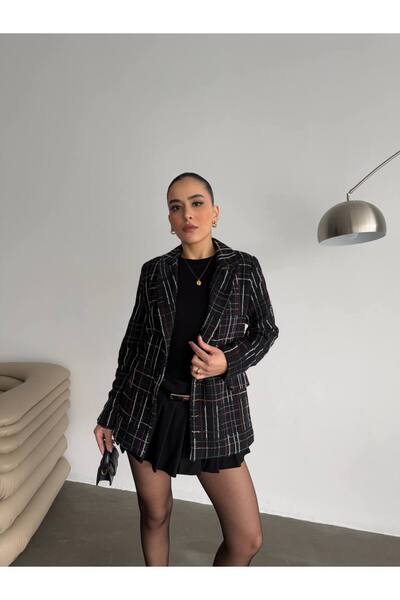 ahanora سترة نسائية مبطنة من التويد