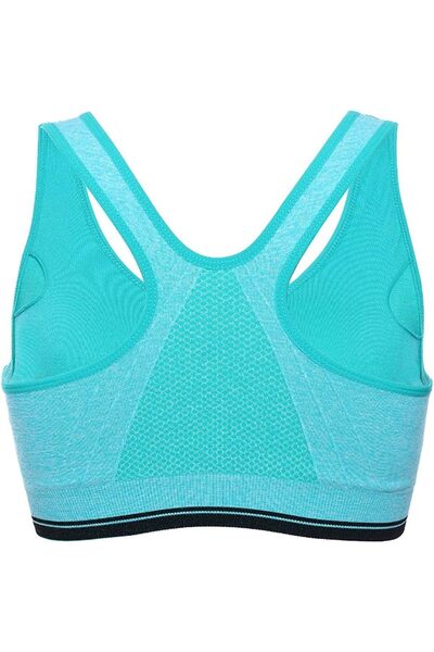 Hope 2 PACK Women's Padded Frontzip Racerback Sports Bra For Gym, Yoga, Grey ...