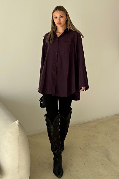 Olcay Іспанська сорочка з бавовняної тканини MÜRDÜM 9365