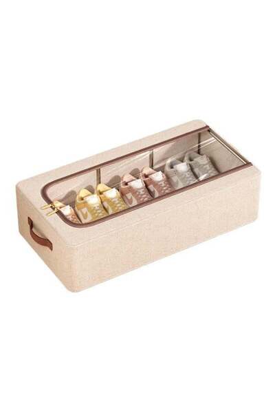 GOTA Fabric Shoe Organizer with Zipper