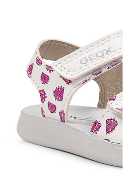 Geox σανδάλια για κορίτσια B455TB-00004 λευκά
