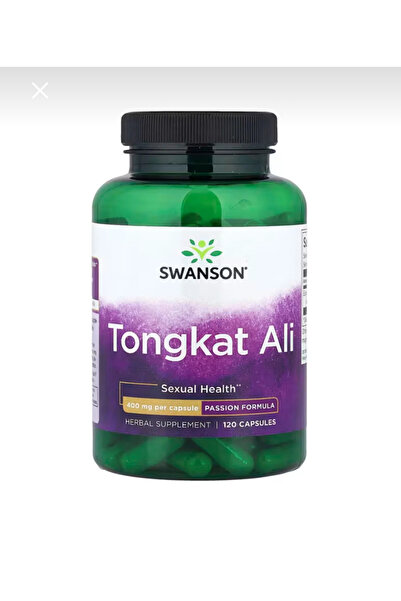 SWANSON Tongkat Ali 400 mg – 120 Kapsül Enerji ve Desteği