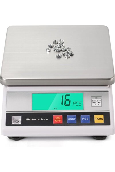 CGOLDENWALL Cântar de înaltă precizie 10 kg 0,1 g Balanță electronică digital...