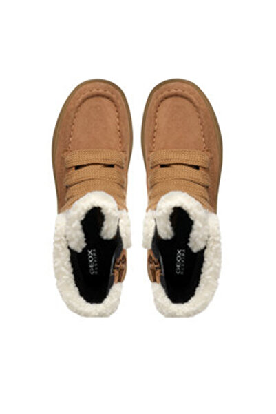 Geox κοριτσίστικα μποτάκια J46HYC-00022 καφέ