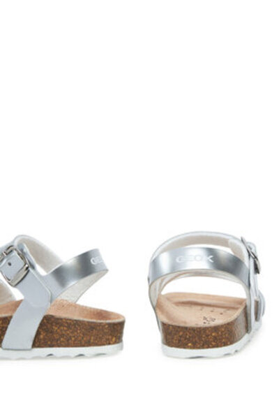 Geox σανδάλια για κορίτσια J558MF-000KN ασημί