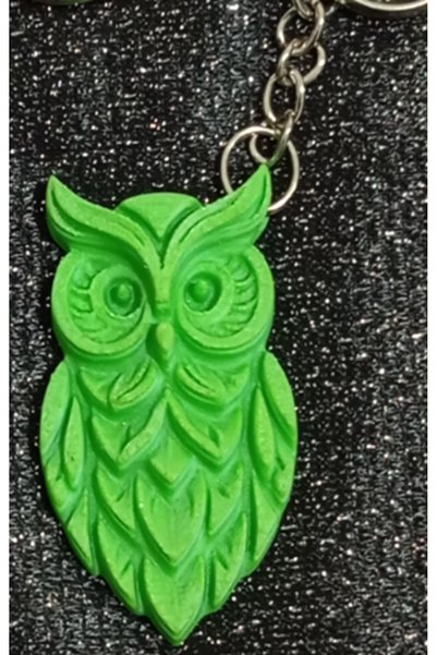 Kanem3D 2 Owl Keychains
