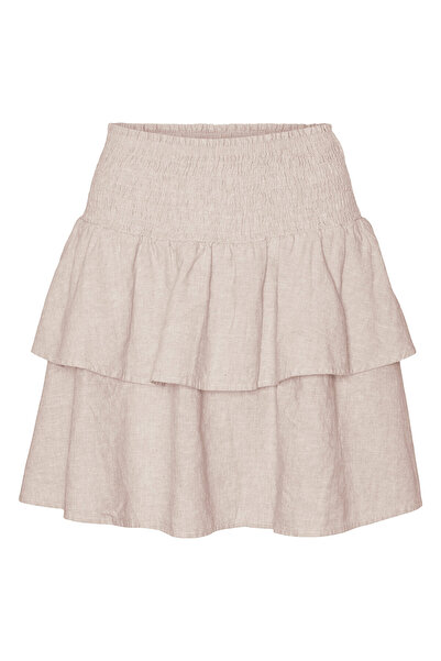 Vero Moda Γυναικεία Μίνι Φούστα 10309768 Μπεζ
