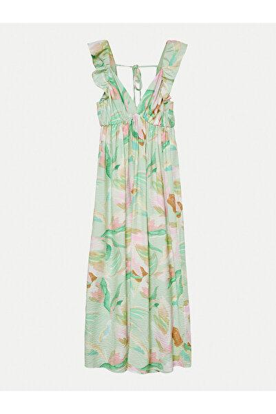 Vero Moda Γυναικείο Καλοκαιρινό Φόρεμα 10324125 Πράσινο