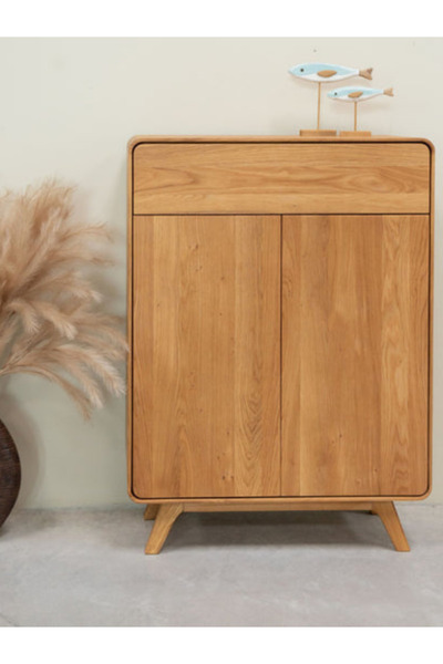 Creawood Canva Çok Amaçlı Dolap/ Ayakkabılık/ 80x35x110/ Nordic Tasarım %100M...